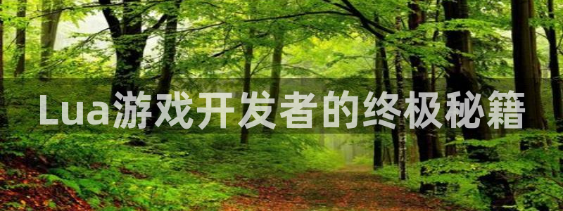 沐鸣平台注册资金多少钱：Lua游戏开发者